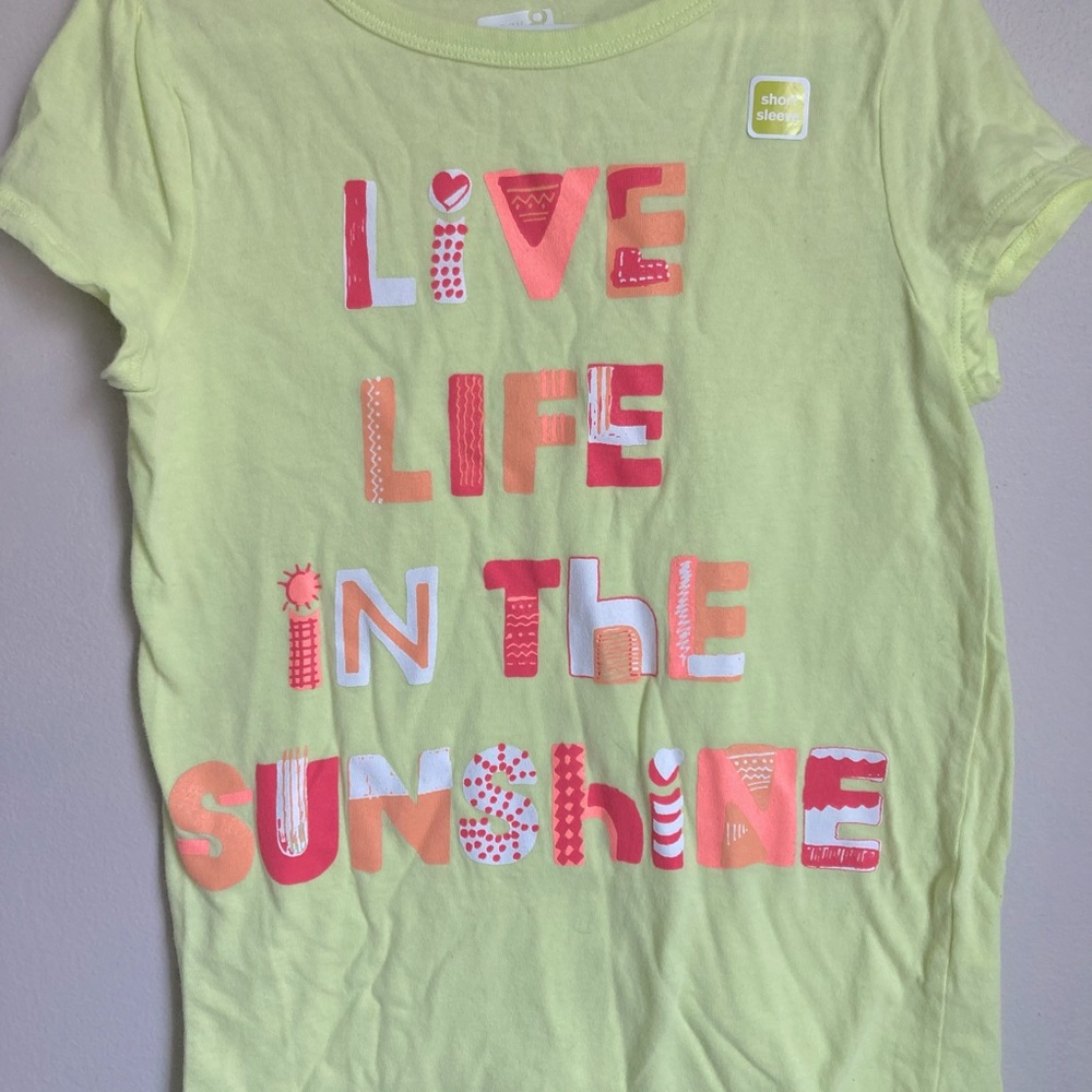 NWOT Crazy 8 shirt girls size 7-8